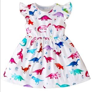 Toddler dinosaur dress